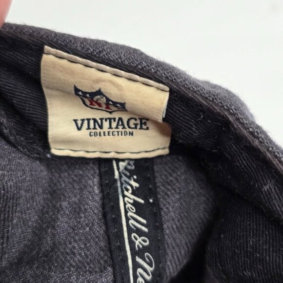 VTG Mitchell & Ness Green Bay Packers Wool Blend Snap Back Cap Hat - Picture 12 of 12